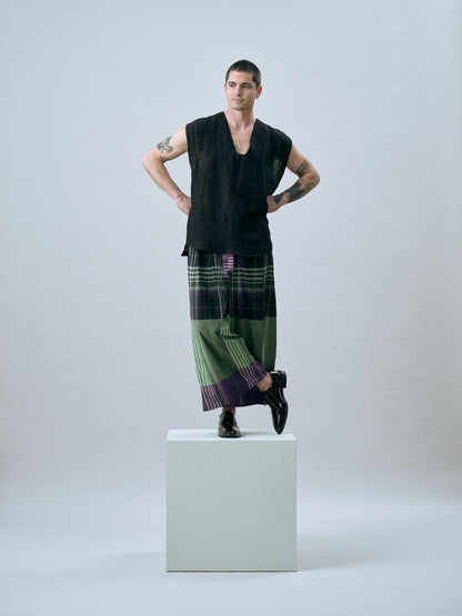 Tromp l’oeil Sarong Trousers